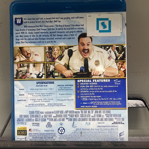 Paul Blart MALL COP Blu-Ray - Picture 2 of 2